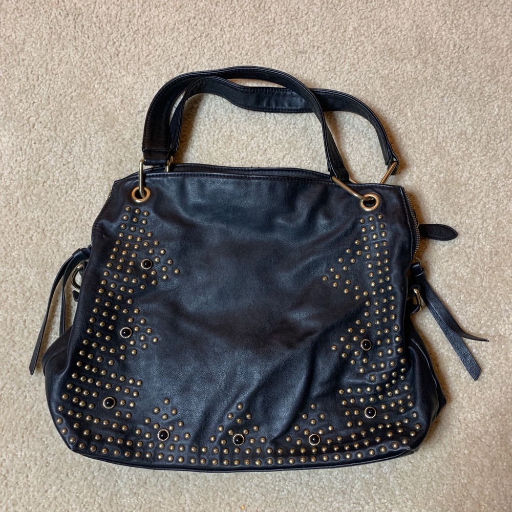 Big Buddha black shoulder bag
